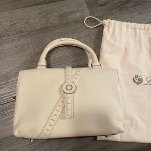 Barely used Loro Piana leather top handle bag